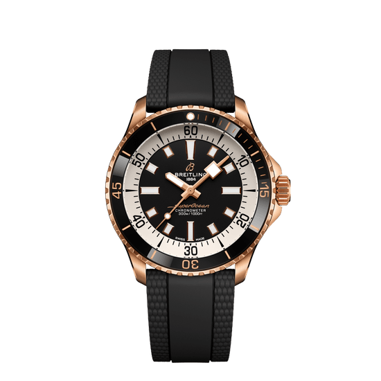 Breitling Replica Watch Superocean Automatic 42, 18k Red Gold, R17375211B1S1