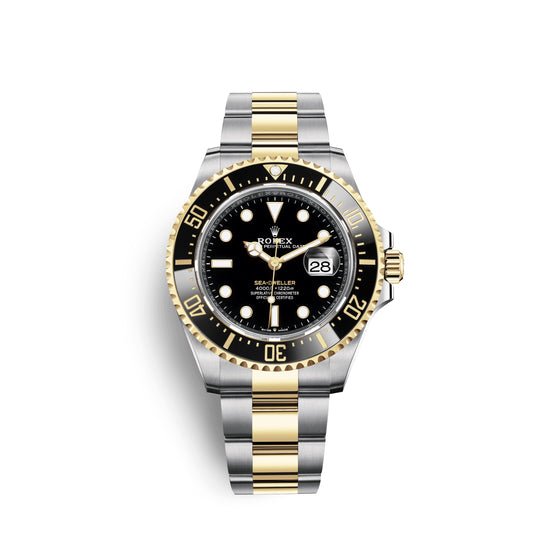 Rolex Replica Watch Sea-Dweller, Stainless Steel and 18k Yellow Gold, 43mm, 126603-0001